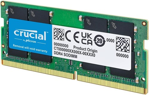 Crucial ram memory 16gb - ram,